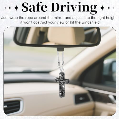BFXM Cross for Car Mirror Hanging - Image 4