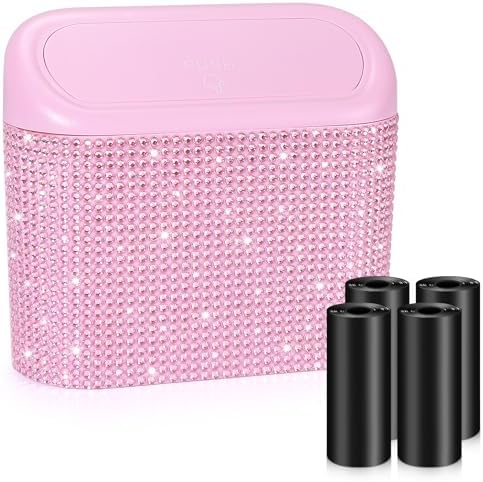Accmor Bling Pink Car Trash Can by Accmor
