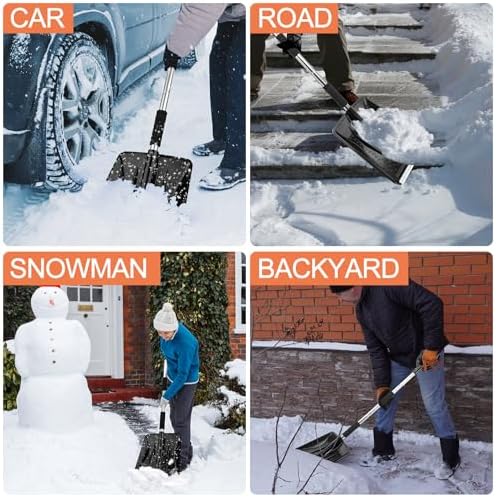 3-in-1 Portable Snow Shovel Kit - Image 7