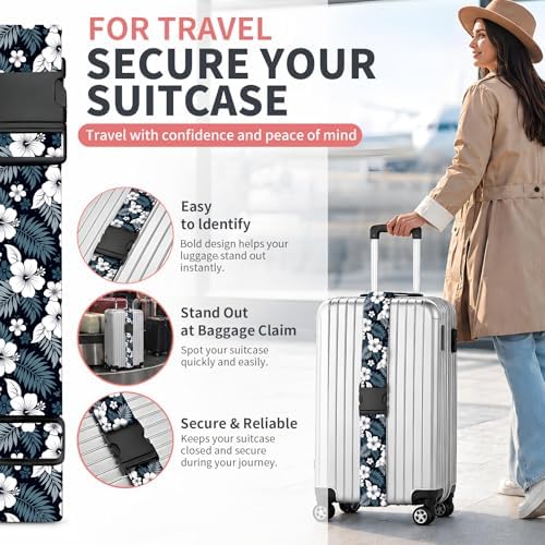 Luggage Strap for Suitcases Adjustable Travel Belt - Image 2