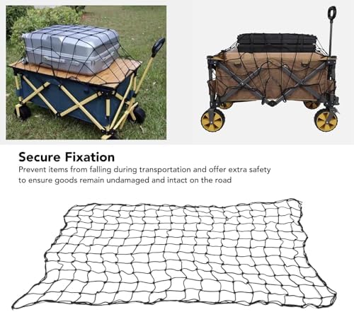 Heavy Duty Roof Rack Freight Net, Nylon Clips - Image 7