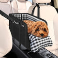 SlowTon Console Dog Car Seat, Dog Booster Seat by SlowTon