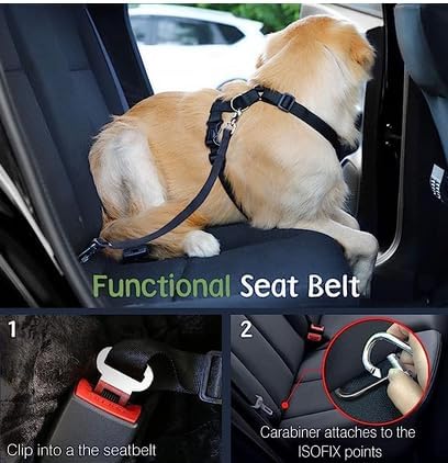 VavoPaw Dog Seat Belt Vest Harness - Image 2