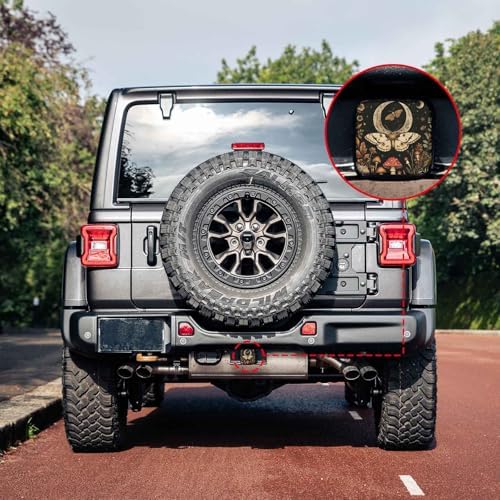 Moth Butterfly Tow Hitch Covers Heavy Duty Rubber Trailer Hitch Cover 2" - Image 6