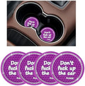 Ziciner 4 Pack Bling Car Cup Holder Coaster, 2.75 Inch Anti-Slip Auto Insert by Ziciner