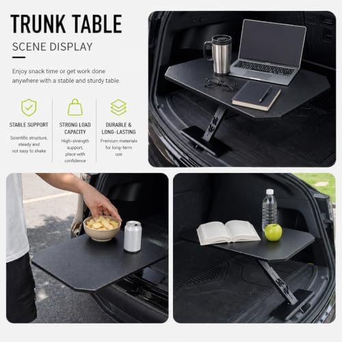 Rear Cargo Table for Honda Odyssey 2018-2026, Foldable SUV Camping Table - Image 7