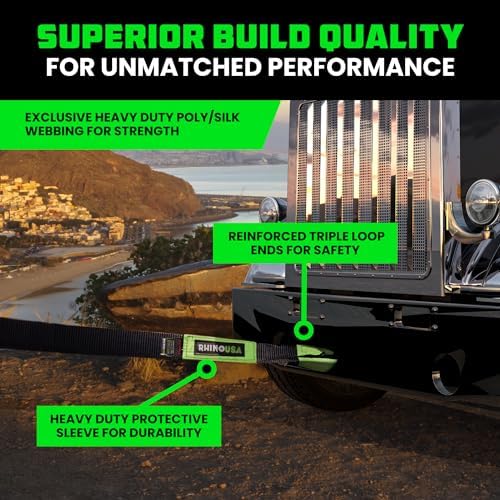 Rhino USA Recovery Tow Strap - Image 2