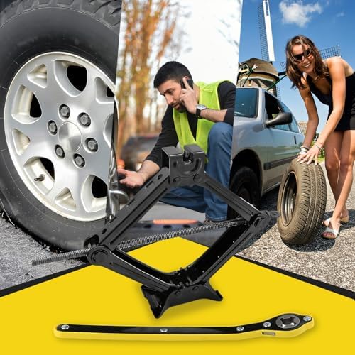 Car Jack Kit, Scissors Jack car, Max 2 ton Capacity, tire Jack Tool kit - Image 6