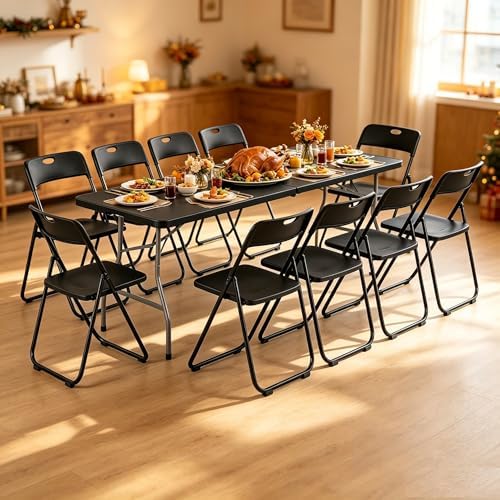 8 Feet Foldable Picnic Table - Image 2