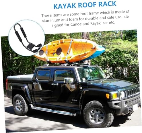 2 Pcs J Shaped Kayak Roof Rack for Canoe Snowboard Carrier - Image 3