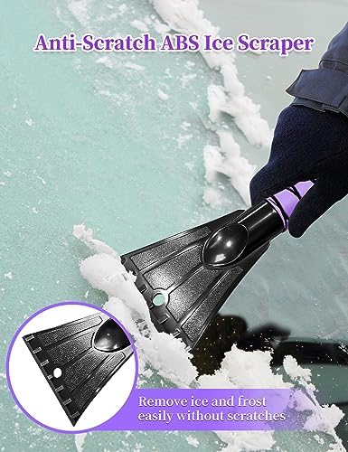 HEEYA 27 Inch Snow Brush and Ice Scraper - Image 5