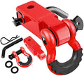 AUTOBOTS Tow Hitch Receiver 2" Shackle Hitch Receiver Red- Red by AUTOBOTS