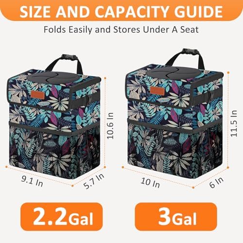Vankor Car Trash Can with Lid Leak Proof Car Accessories - Image 7