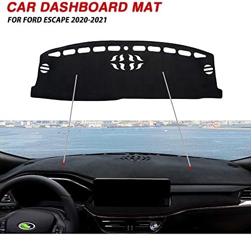 Autorder Dashboard Cover Mat for Ford Escape 2020-2025 2026 Accessories Dash - Image 3