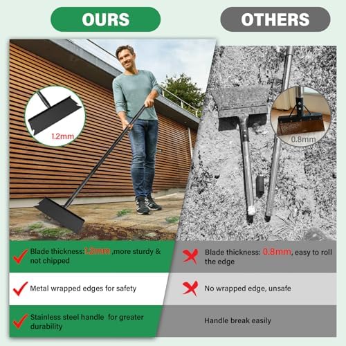 Large Garden Shovel, Lawn Edging, Scraping and Ice Removal - Image 6