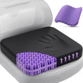 TushGuard Gel Seat Cushion for Long Sitting, Breathable Thick Patent Design by TushGuardSeatCushonsPillows