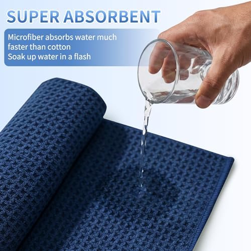 Fishing Towel with Clip, Hiking Towel, Golf Towel - Image 5
