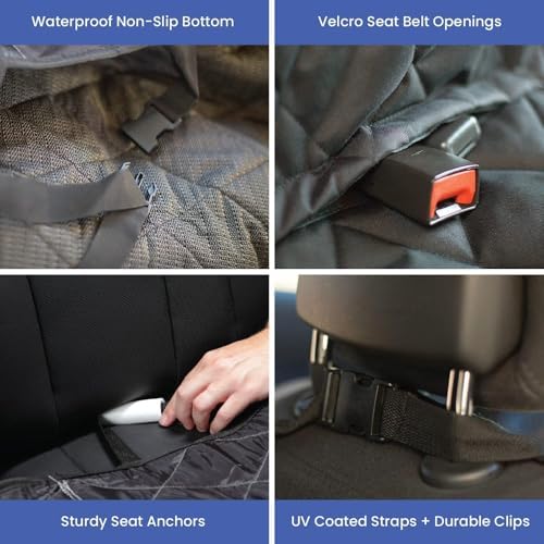 4Knines Dog Rear Seat Cover for Fold Down Seats - Image 5