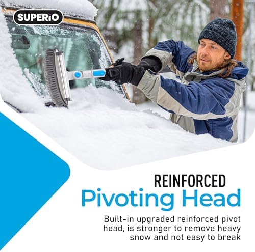 Telescopic Car Snow Brush & Ice Scraper & Snow Shovel - Image 7