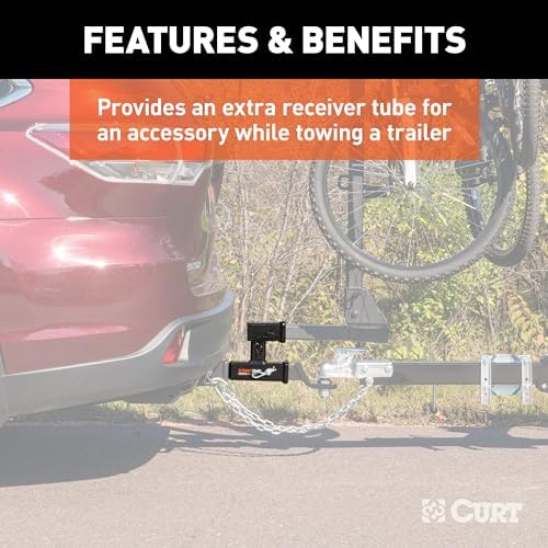 CURT 45792 Dual Receiver Hitch Extension, 500 lbs. - Image 4