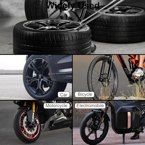 HTOMT 11.5" Tire Spoon Kit, Motorcycle Tire Changer Tire Removal Tool - Image 7