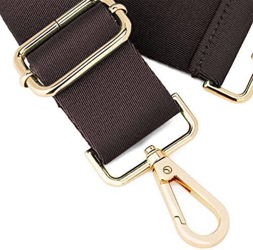 ZOOEASS Wide Shoulder Strap, Adjustable Replacement Belt Crossbody Canvas Bag - Image 2