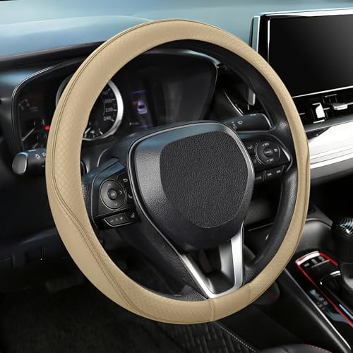 SEG Direct Steering Wheel Cover 14.5-15 inch Standard Size by SEGDirect