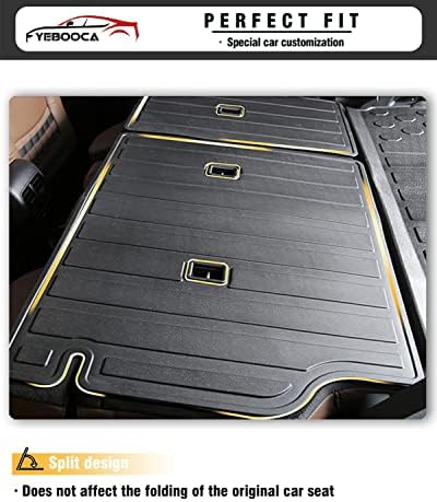 Cargo Liner Compatible with 2021-2026 Bronco Sport Trunk Mat Back Seat Cover - Image 4