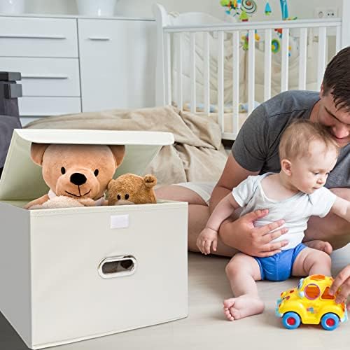 STOREONE Fabric Storage Cube Bins Foldable Organizer Container Collapsible - Image 5