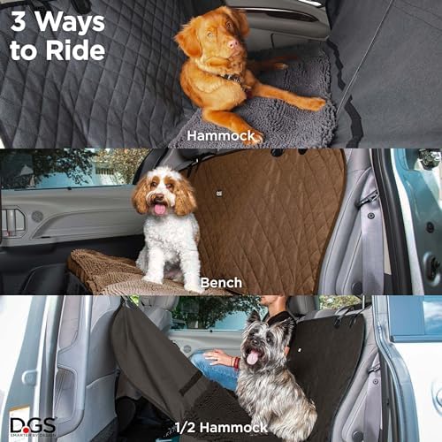 Dog Gone Smart 3-in-1 Nonslip Back Seat Cover & Hammock, - Image 5