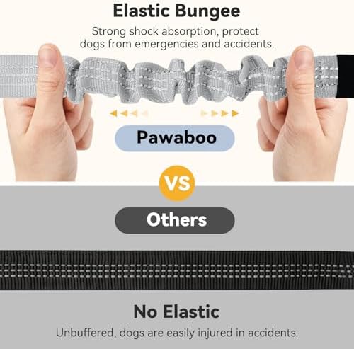 Pawaboo 2Pack Dog Seatbelt for Car, 3-in-1 Dog Car Seat Belt, Shockproof Dogs - Image 5