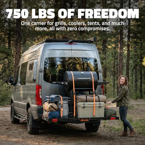 Mockins 60"x19.3"x2.5" Heavy Duty Trailer Hitch Tray - Image 3
