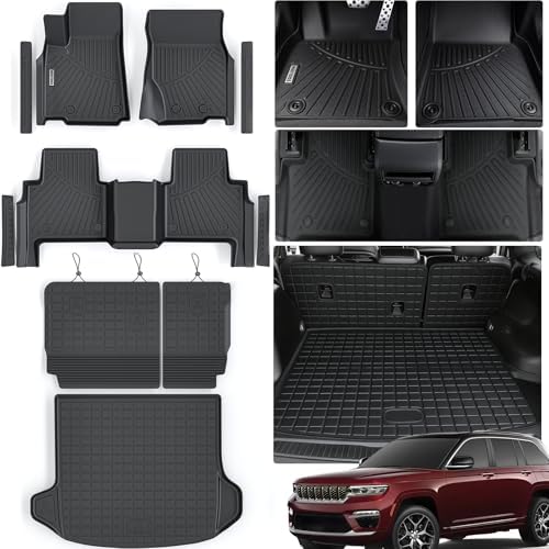 Floor Mats for Jeep Grand Cherokee WL 2022-2027 by WAYIDSS