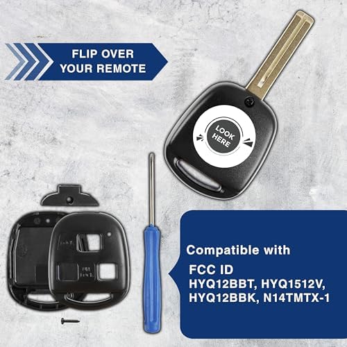 Remote Key Fob Cover Shell Case Kit - Image 5