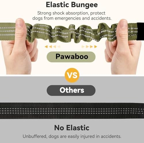 Pawaboo 2Pack Dog Car Seatbelt, 3-in-1 Dog Tether - Image 5