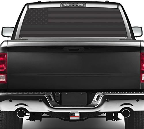 USA Flag Stainless Steel Metal Hitch Cover - Image 6
