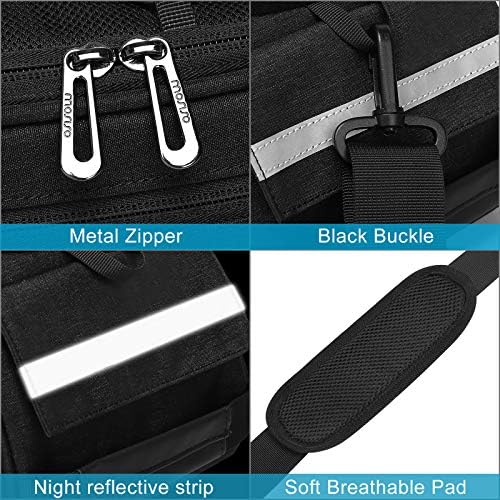 MOSISO Bike Rack Bag, Waterproof Bicycle Trunk Pannier Rear Seat Pouch - Image 5