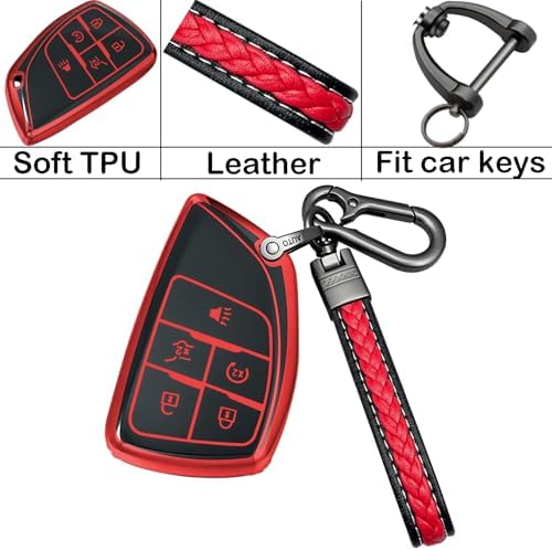 for Chevrolet Key Fob Cover, TPU Protective Key Case - Image 6