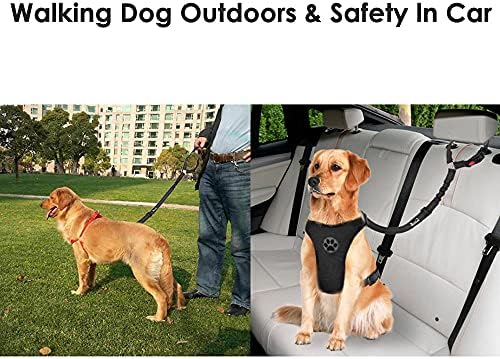 Lukovee Dog Car Seat Belt, 2 Pack, Headrest Restraint - Image 2