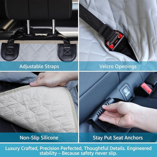 Lassie Dog Car Seat Covers for Back Seat - Image 5