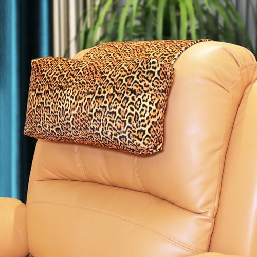 Velvet Recliner Headrest Pillow, Non-Slip Neck Support by AmazeCov