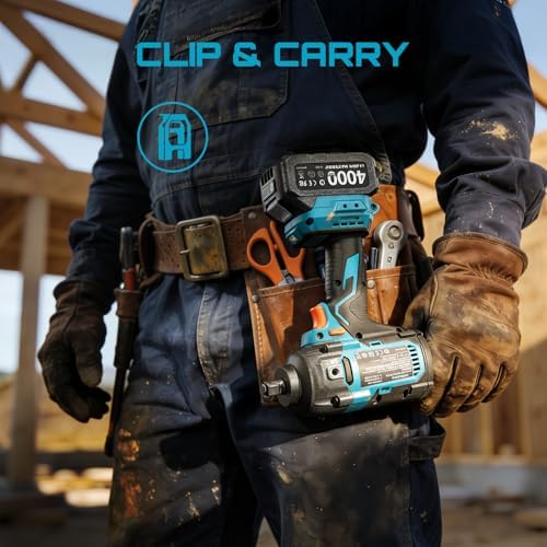 SEESII Upgraded Impact Wrench 1180 Ft-lbs: 1/2" High-Torque Impact Gun - Image 6