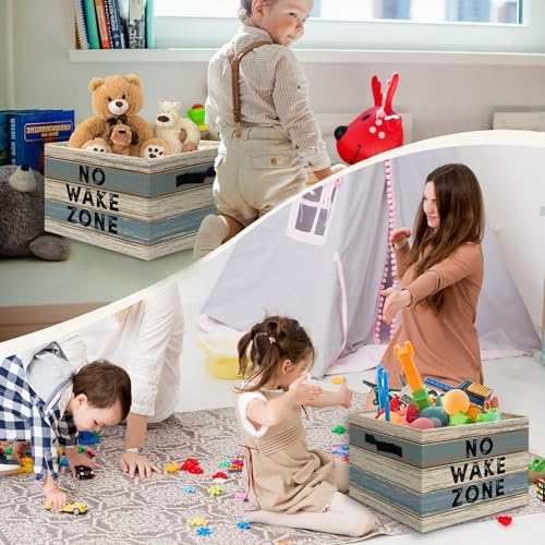 Nautical Coastal Foldable Storage Bins Box - Image 3