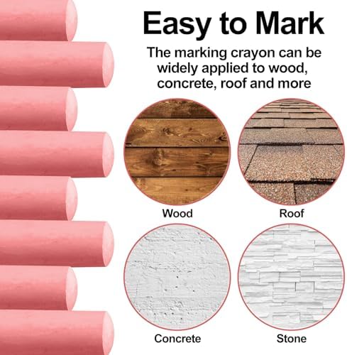 Affrolling 72 Pack Railroad Crayon Chalk Roof Mark Chalk Bulk - Image 3
