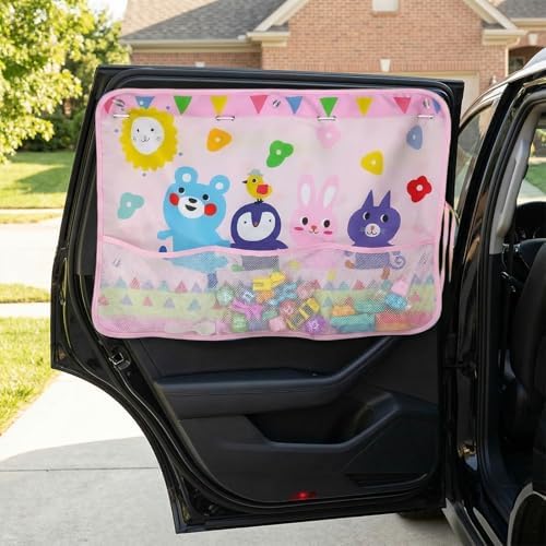 Car Window Shade for Baby, Cute Dino Pals by Unknown