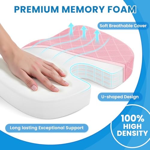 TushGuard Seat Cushion, Memory Foam Office Chair Cushion - Image 3