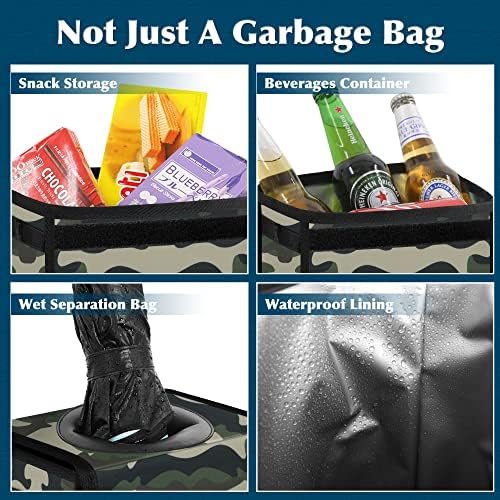 Car Trash Can Leak Proof Car Trash Bag Waterproof Car Garbage Can - Image 4