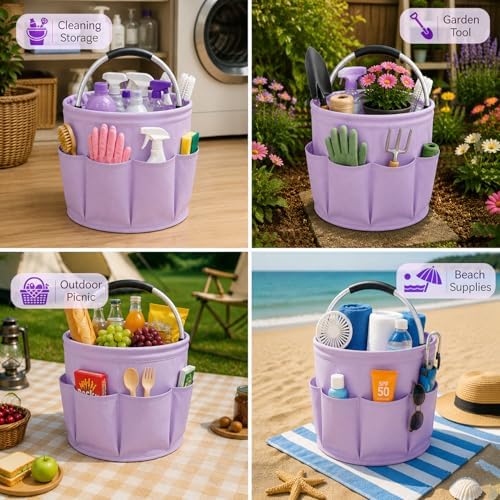 17L Portable Cleaning Caddy - Image 4