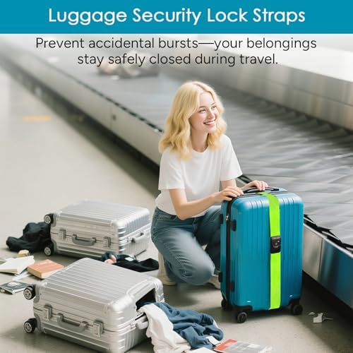 Travel Inspira Heavy Duty Luggage Straps - Image 3