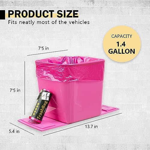 Car Trash Can, Leakproof Bin - Image 5
